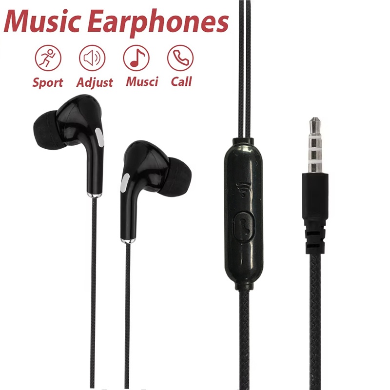 Gaming Headset Wired - Sportbedrade oortelefoons voor iPhone Xiaomi Huawei