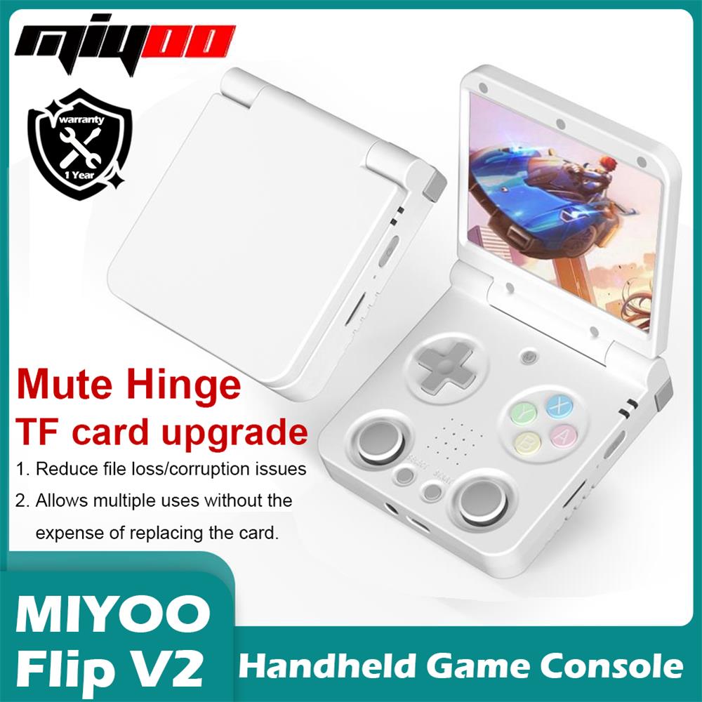 Gaming Console Zone - MIYOO Flip V2 Handheld Game Spelers