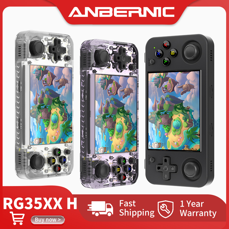 Gaming Console Under 5000 - Anbernic RG35XX H Retro Handheld Game