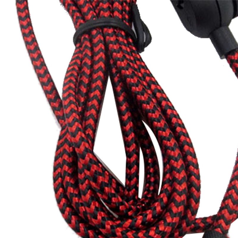 Gaming Headset Wired - DTC5 Gevlochten vervangende kabel Verlengsnoer voor