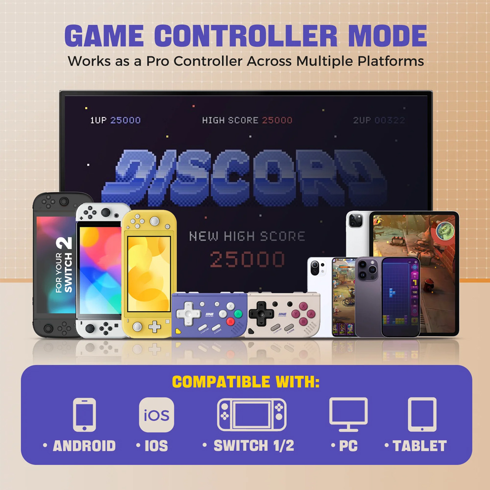 IINE Ananke Gen 2 Retro Mini G - Gaming Console Bluetooth recensie en prijs