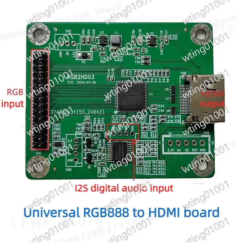voor 50-pins RGB naar HDMI-ada - Gaming Console Definition recensie en prijs
