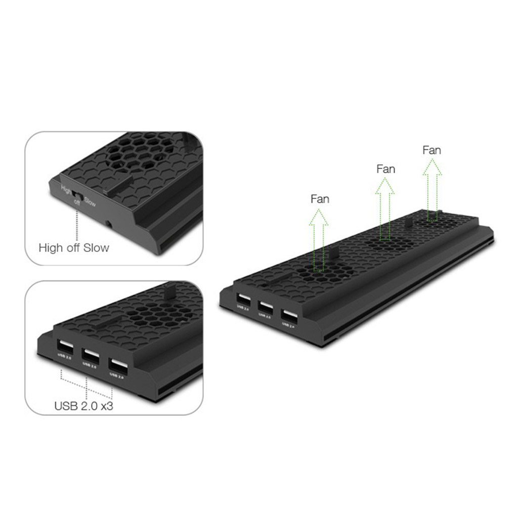 Koelventilatorbasis voor gamec - Gaming Console Zone recensie en prijs