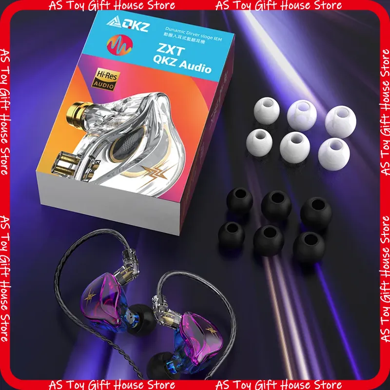 QKZ ZXT In-ear bedrade hoofdte - Gaming Headset Wired recensie en prijs