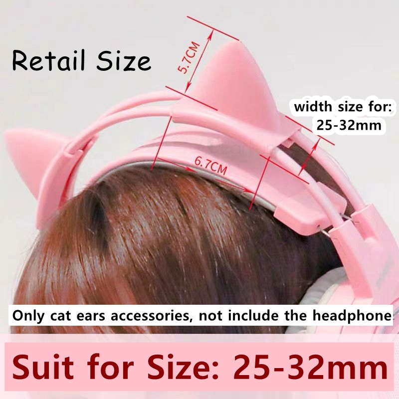 Roze siliconen kattenoren hang - Gaming Headset Wired recensie en prijs