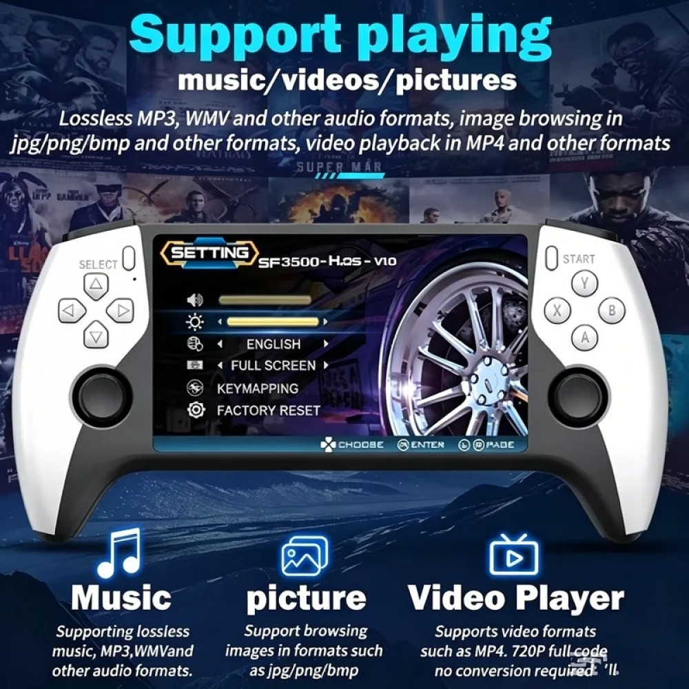SF3500/Q21 Handheld Game Conso - Gaming Console Under 500 recensie en prijs