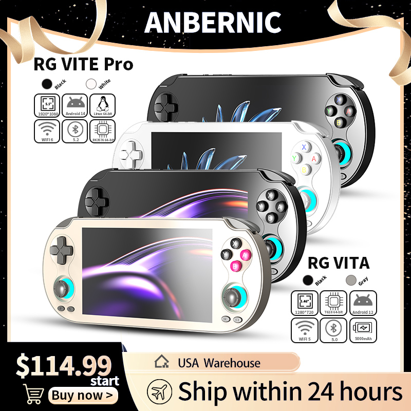 ANBERNIC RG VITA & RG VITA Pro - Gaming Console Under 5000 recensie en prijs