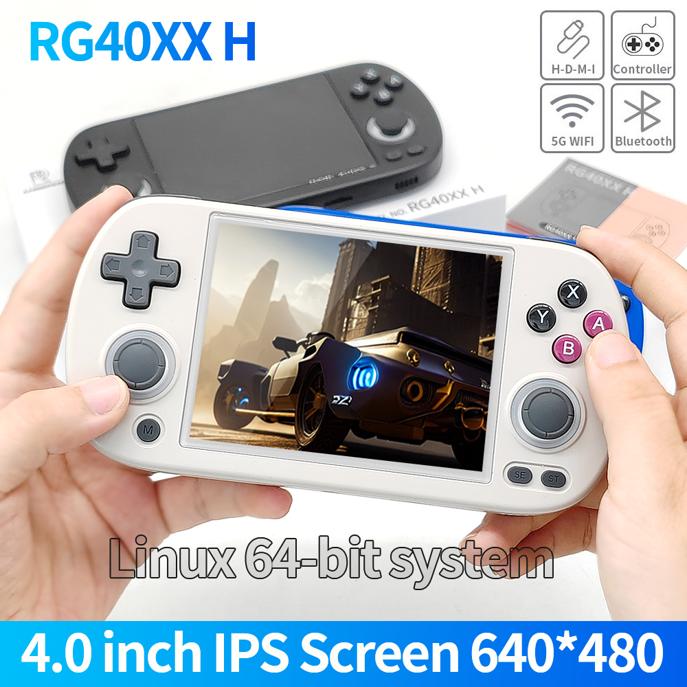 Anbernic RG40XXH 64-bit Linux  - Gaming Console Bluetooth recensie en prijs