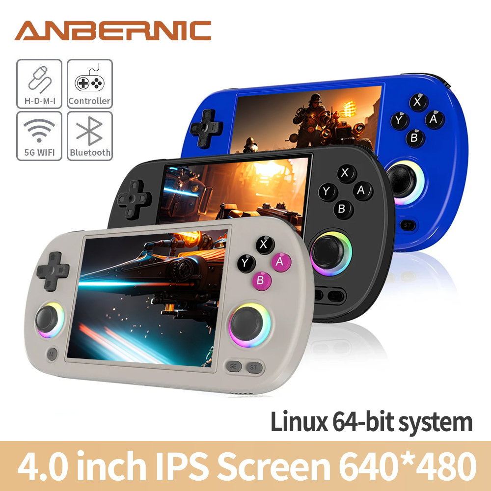 Anbernic RG40XXH 64-bit Linux  - Gaming Console Bluetooth recensie en prijs