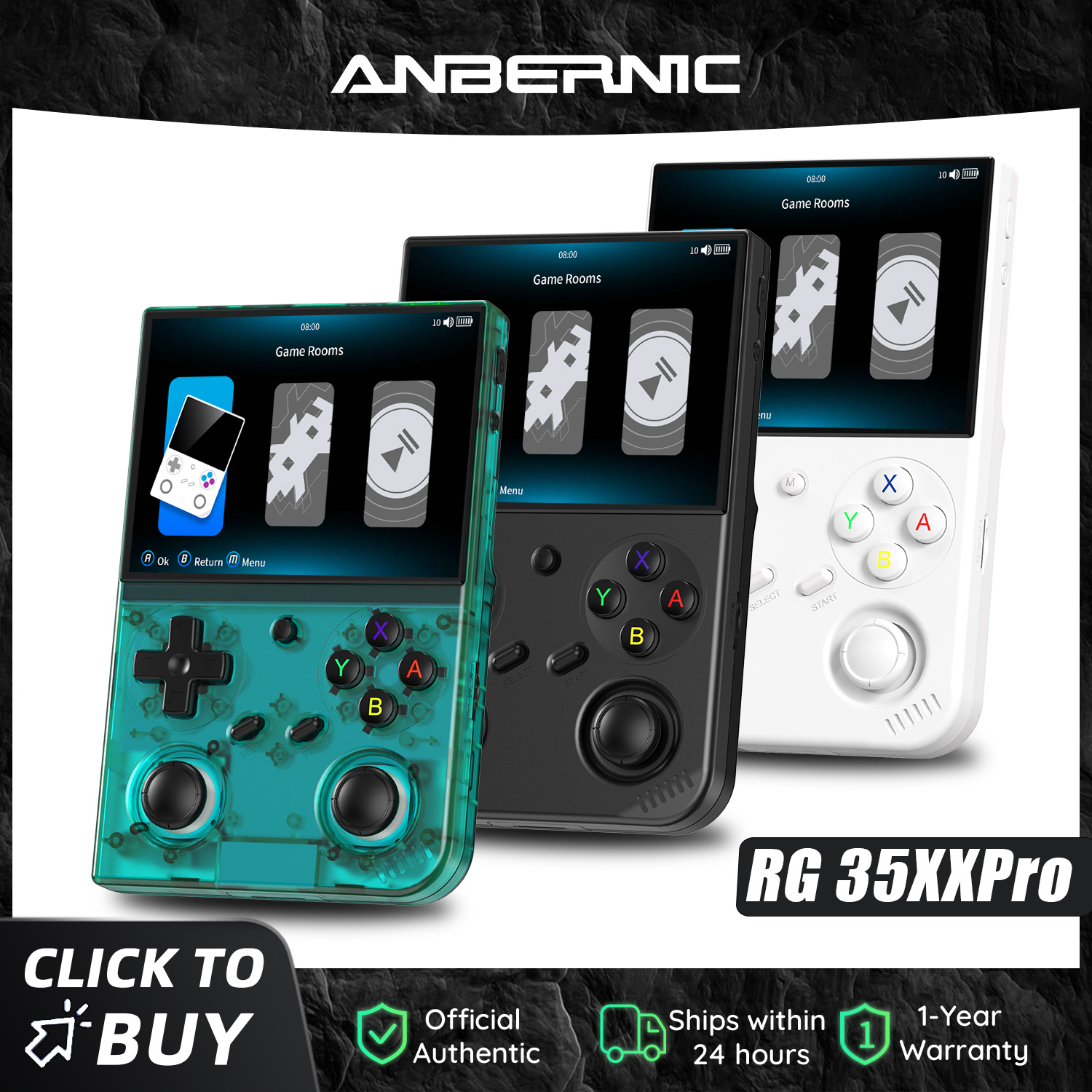 Anbernic RG35XXPRO 64-bit hand - Gaming Console Under 5000 recensie en prijs